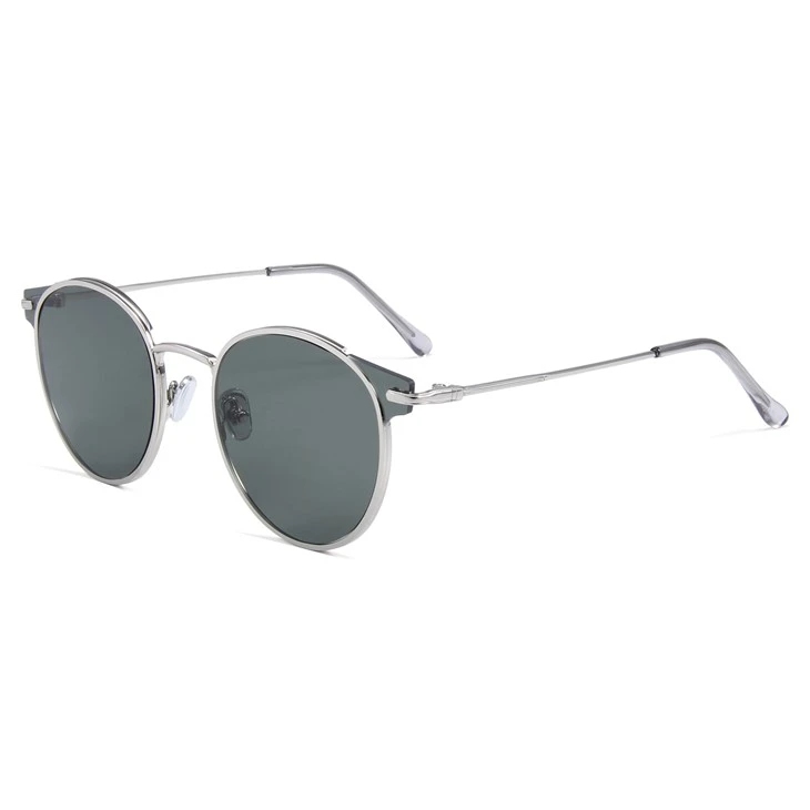Metal Red Ocean Lens Sunglasses